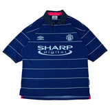 Umbro Manchester United FC 1999/00 Away Jersey (XS)