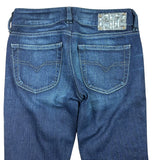 Diesel Louvley Y2K Flared Washed Denim Jeans (25”x32”)