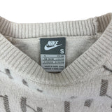 Nike Y2K Knitted Pattern Sweater (S)