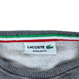 Lacoste Y2K Grey Logo Sweater (Women’s M)
