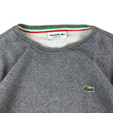 Lacoste Y2K Grey Logo Sweater (Women’s M)