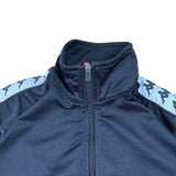 Kappa Black Logo-Tape Track Jacket (S)