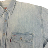 Levi’s Red-Tab Vintage Distressed Denim Shirt (L)