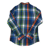 Lee Pearl Snap Flannel Shirt (S)