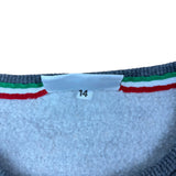 Lacoste Y2K Grey Logo Sweater (Women’s M)
