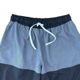 Nike Grey & Black Logo Shorts (S)