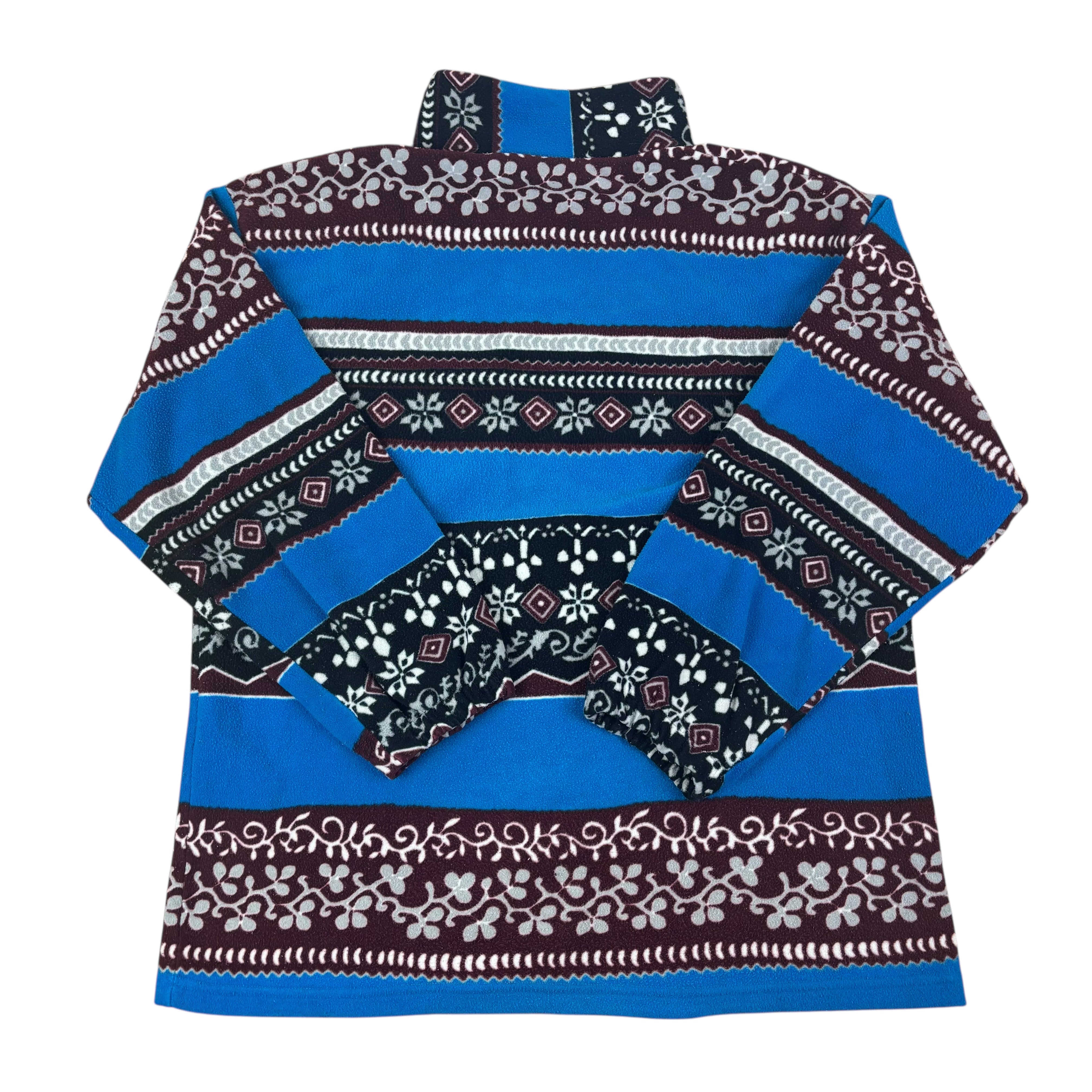 Vintage Funky Pattern Fleece (Women’s L)