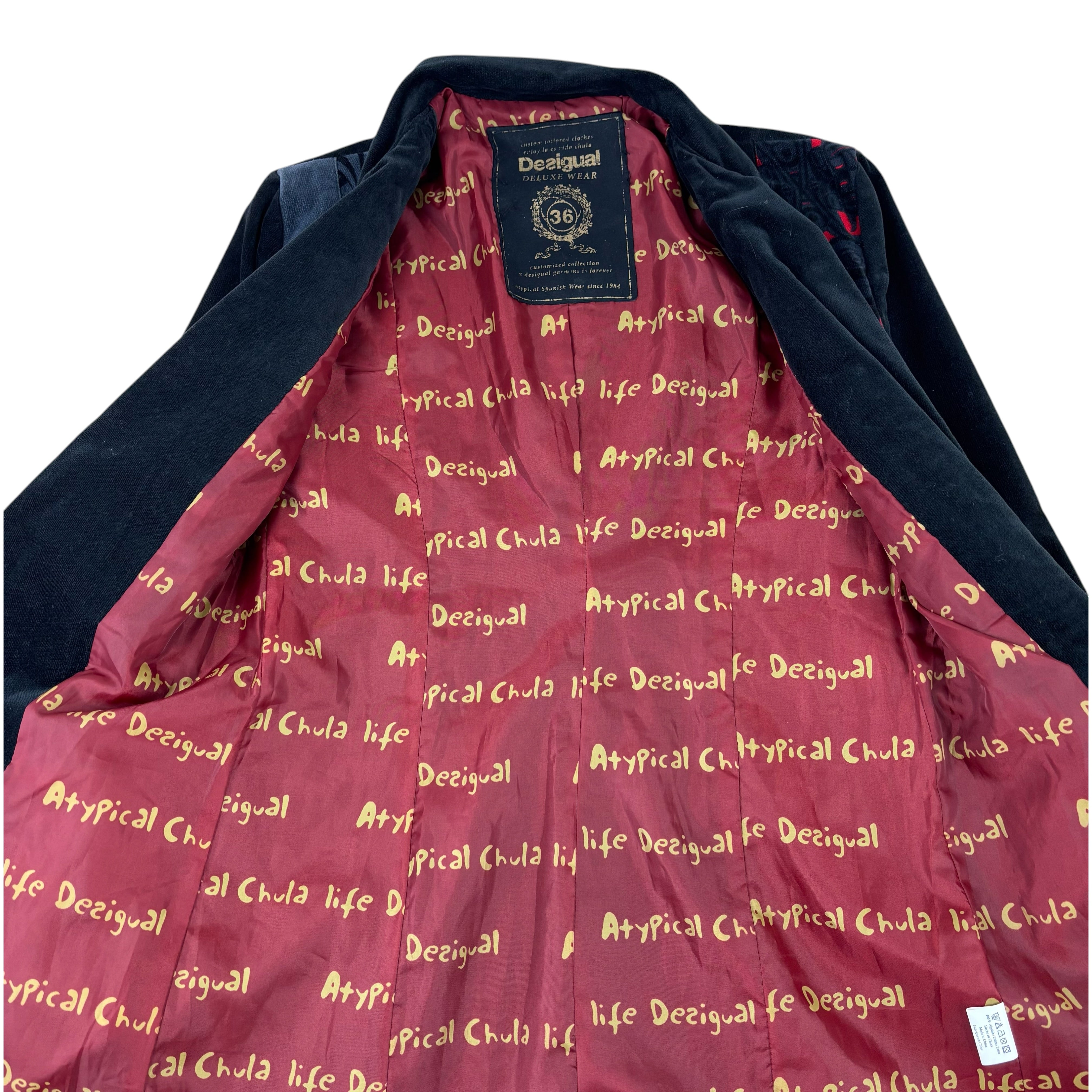 Desigual Deluxe Wear Atypical Chula Life Corduroy Jacket (Women’s S)