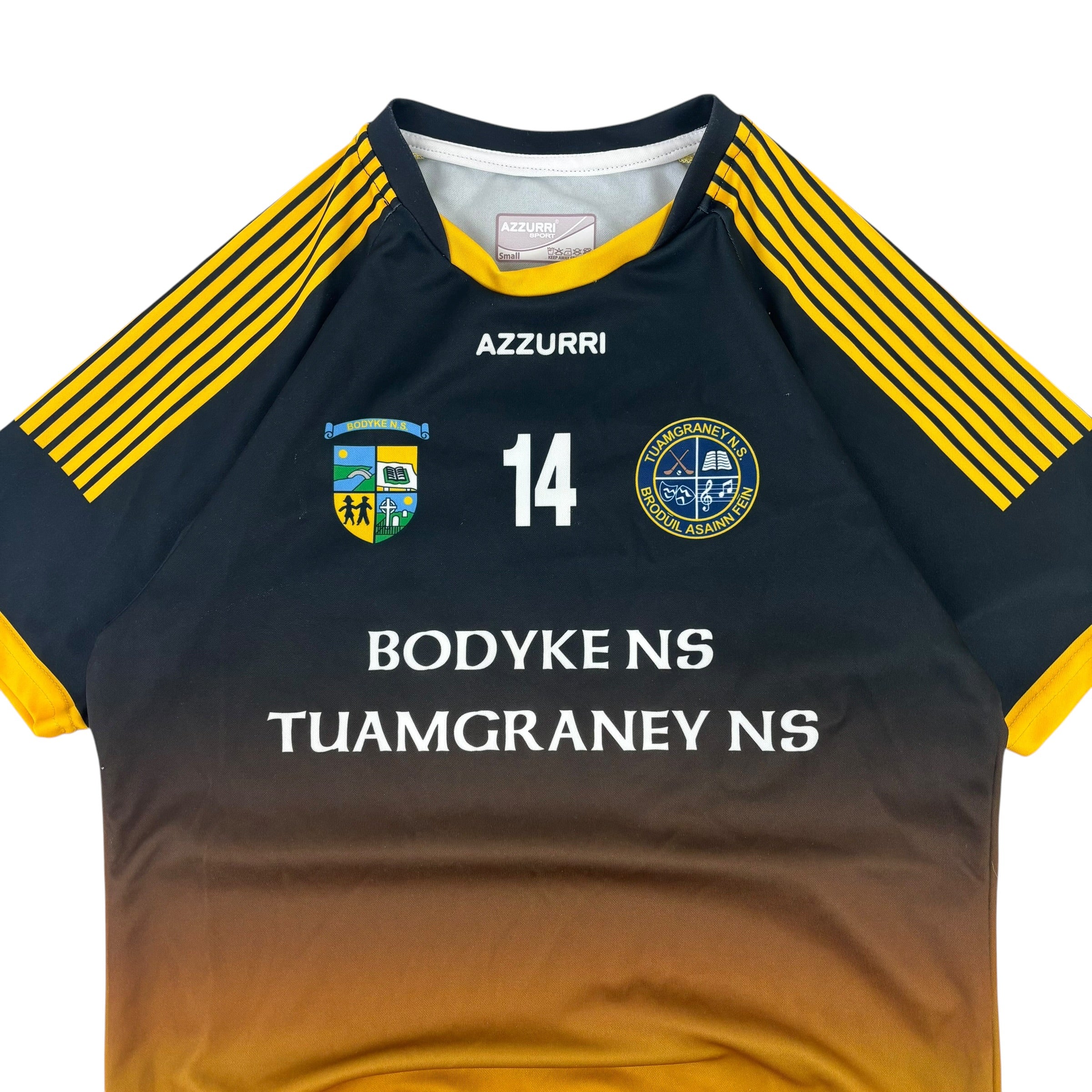 Azzurri Bodyke Tuamgraney NS GAA 2020s No.14 Home Jersey (S)