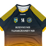 Azzurri Bodyke Tuamgraney NS GAA 2020s No.14 Home Jersey (S)