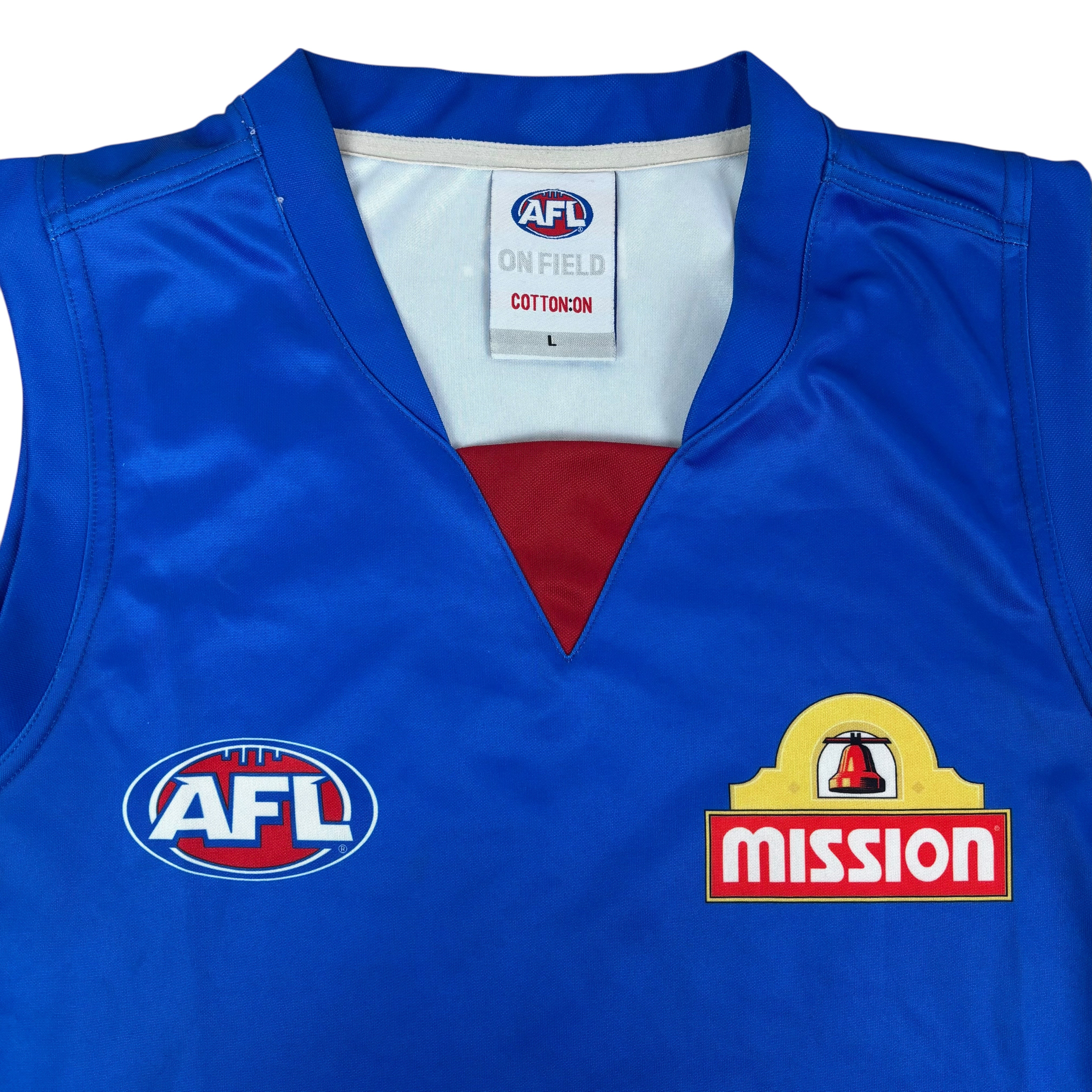 Asics Western Bulldogs AFL 2019/20 Home Jersey (L)