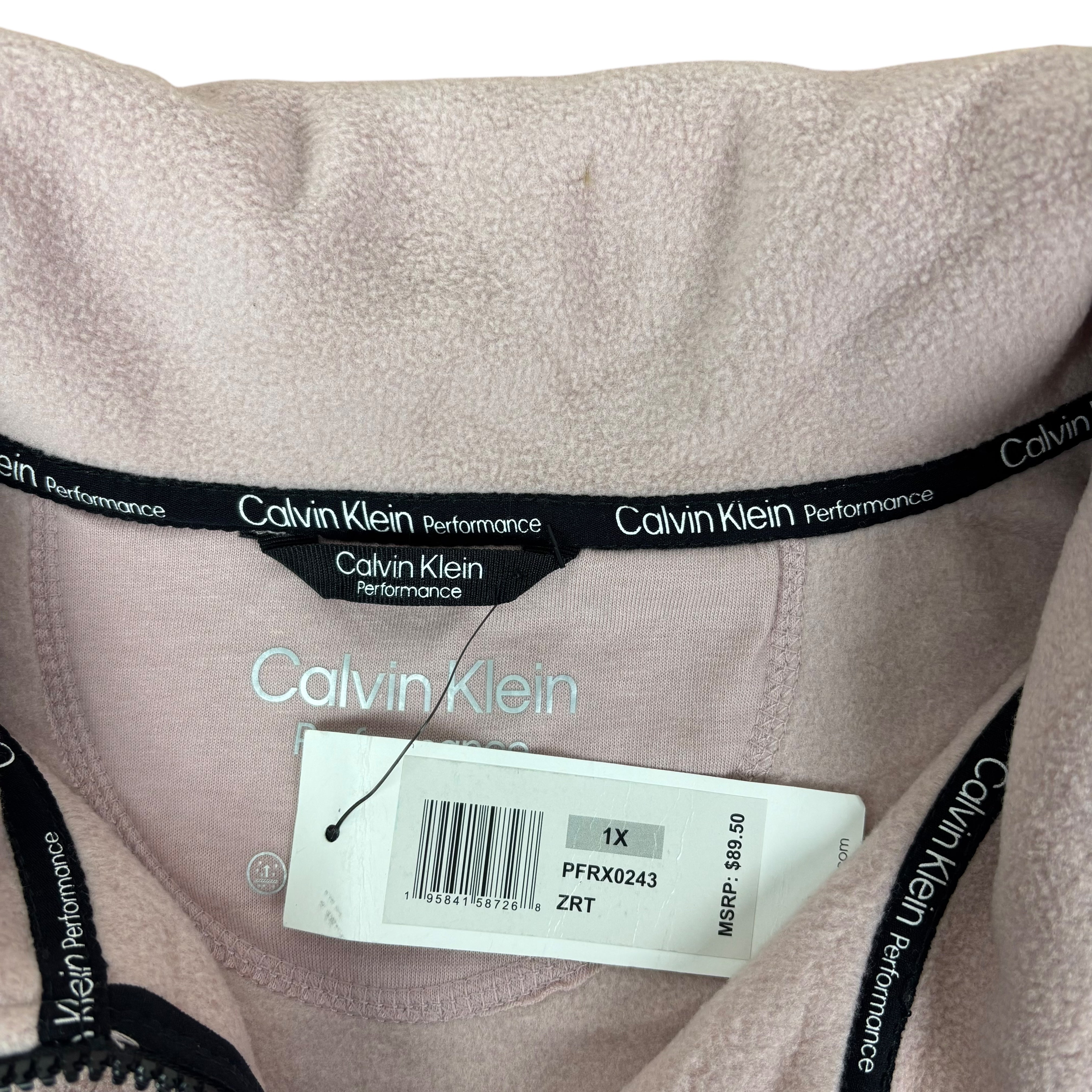 Calvin Klein Performance Pink Fleece BNWT (XL)