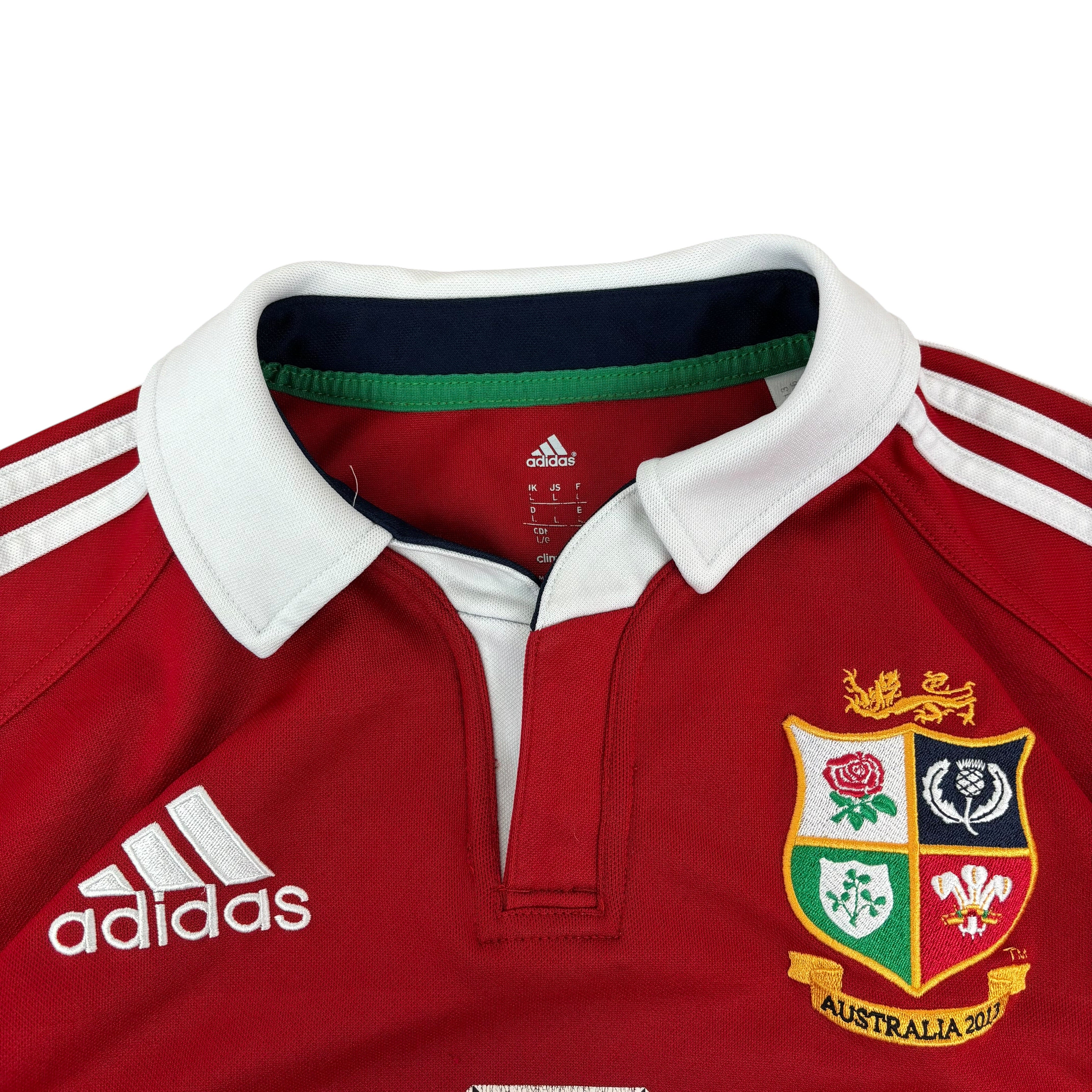Adidas British-Irish Lions Rugby 2013 Australia Home Jersey (L)