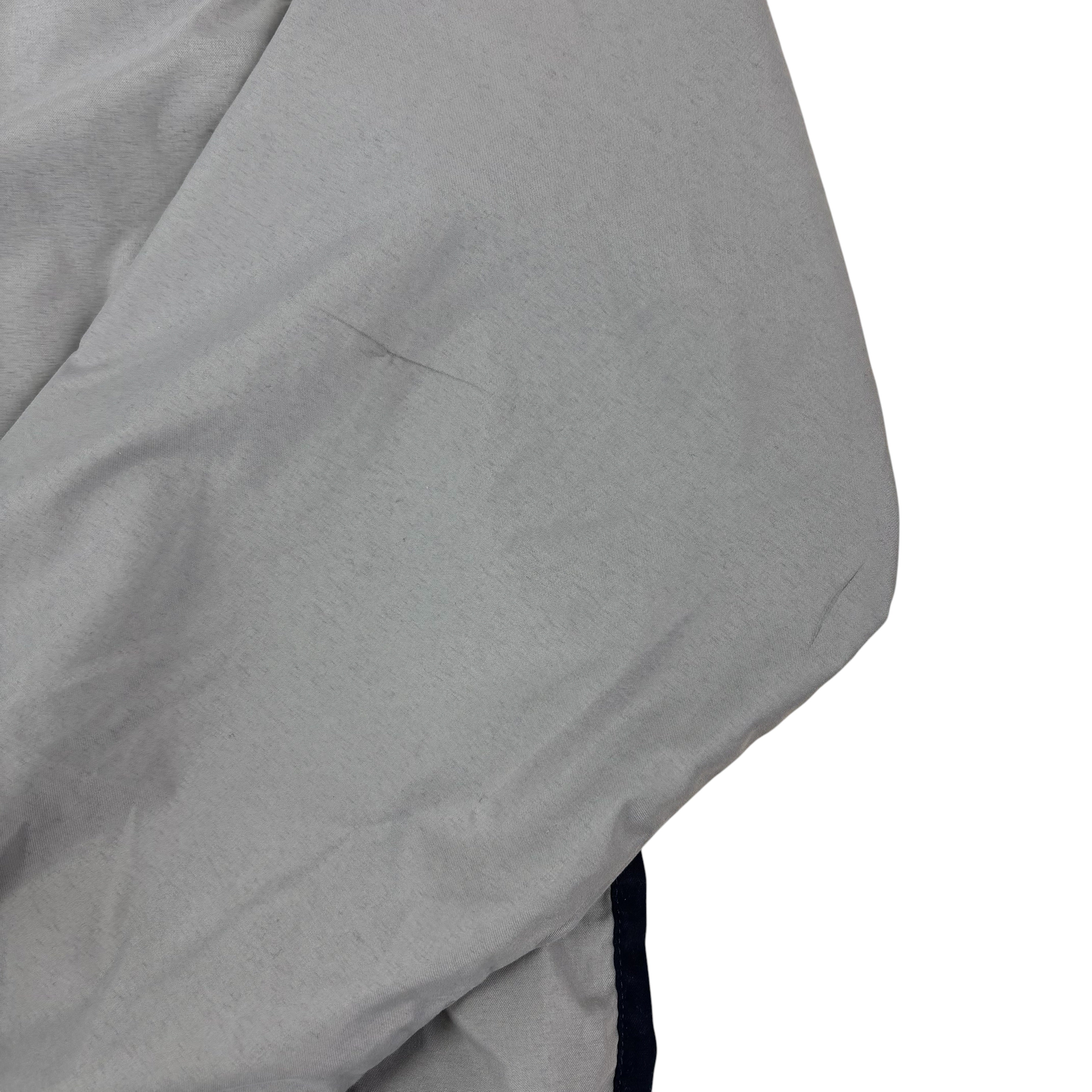 Tommy Hilfiger Grey Y2K Logo Windbreaker (L)