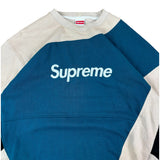 Supreme Cream Blue Reworked Sweater (L)