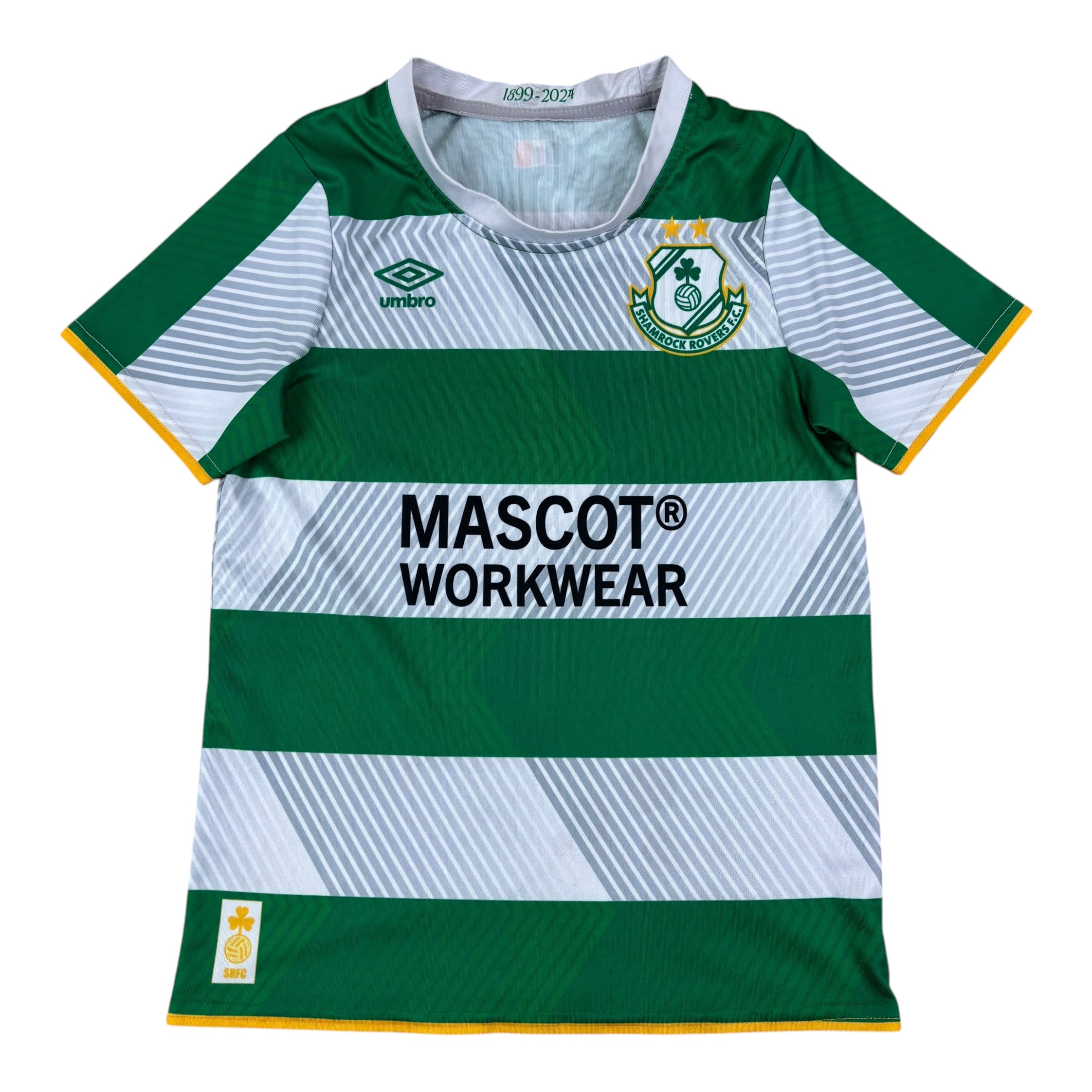 Umbro Shamrock Rovers 2024/25 Home Jersey (3-5yrs)