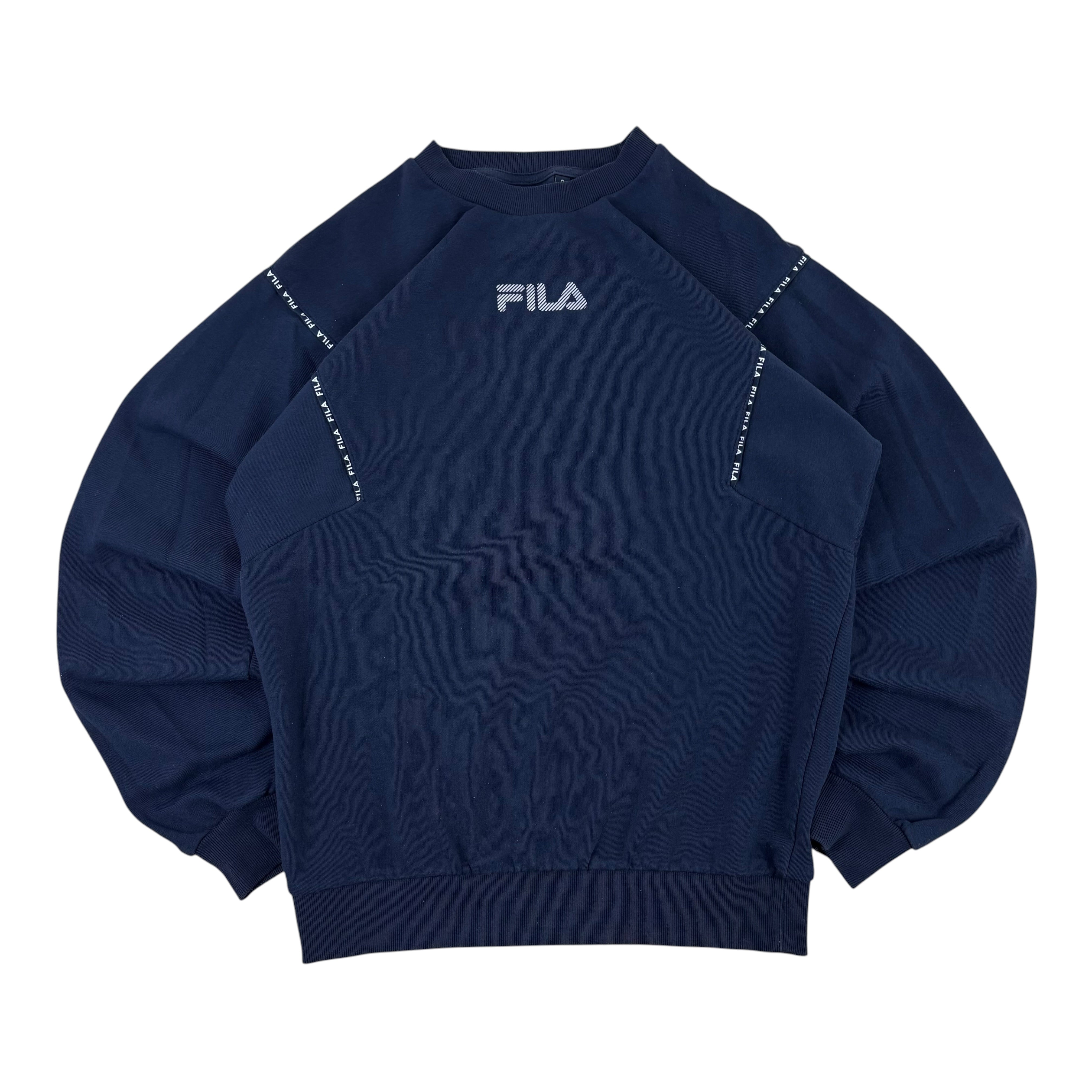 FILA Navy Logo Sweater (S)