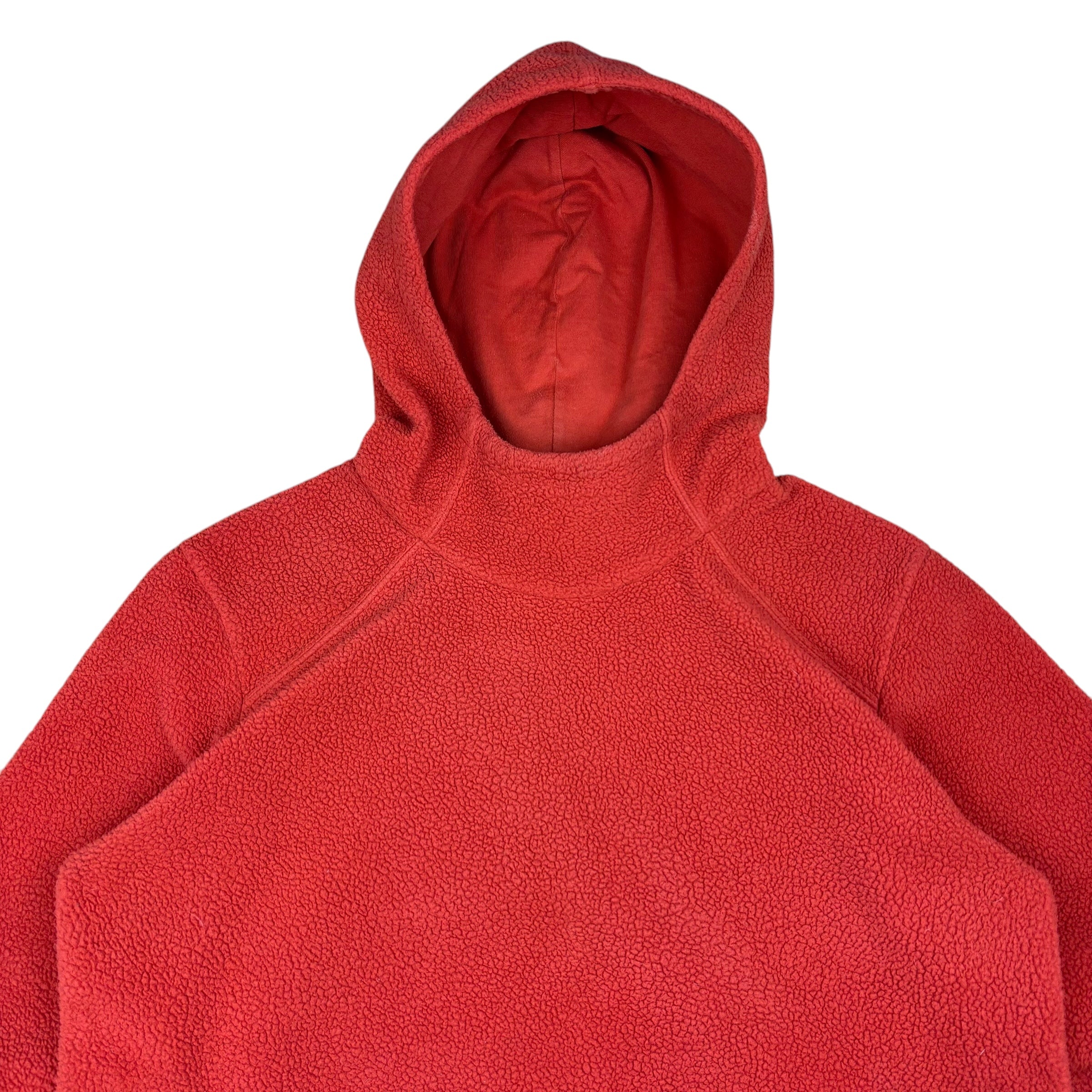 Nike Y2K Orange Sherpa Ninja Fleece Hoodie (Women’s XL)