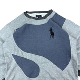 Polo Ralph Lauren Grey Reworked Sweater (Women’s XL)