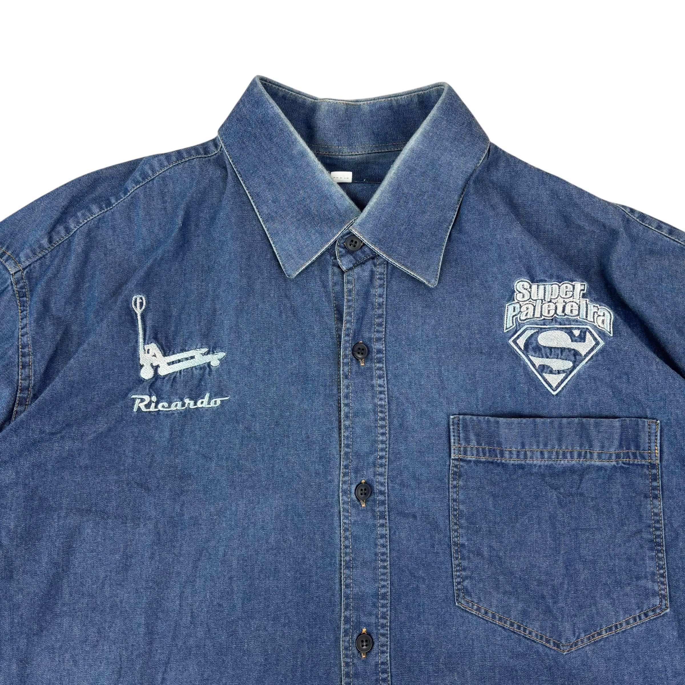 Pano Paris Vintage Denim Shirt (XL)
