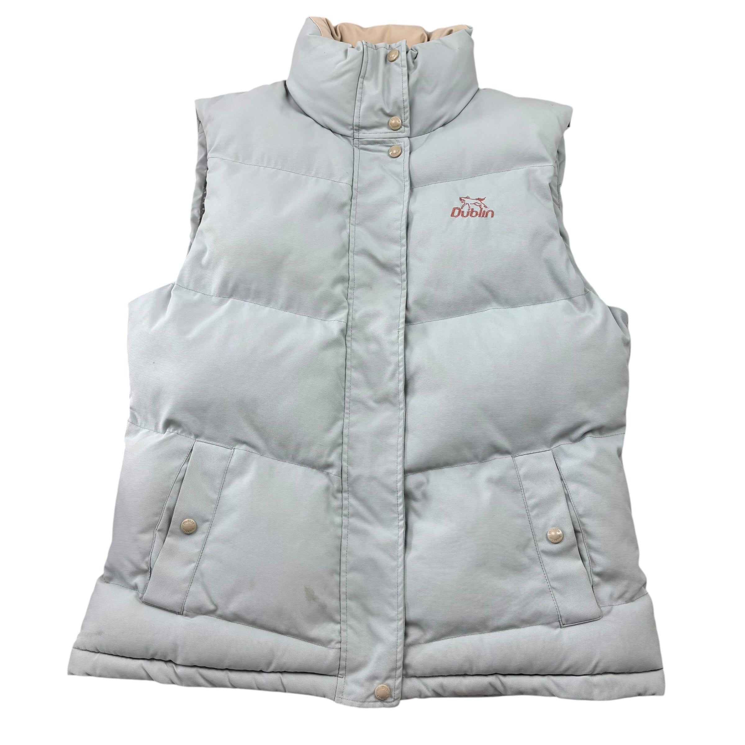 Dublin Grey Puffer Gilet (Women’s M)