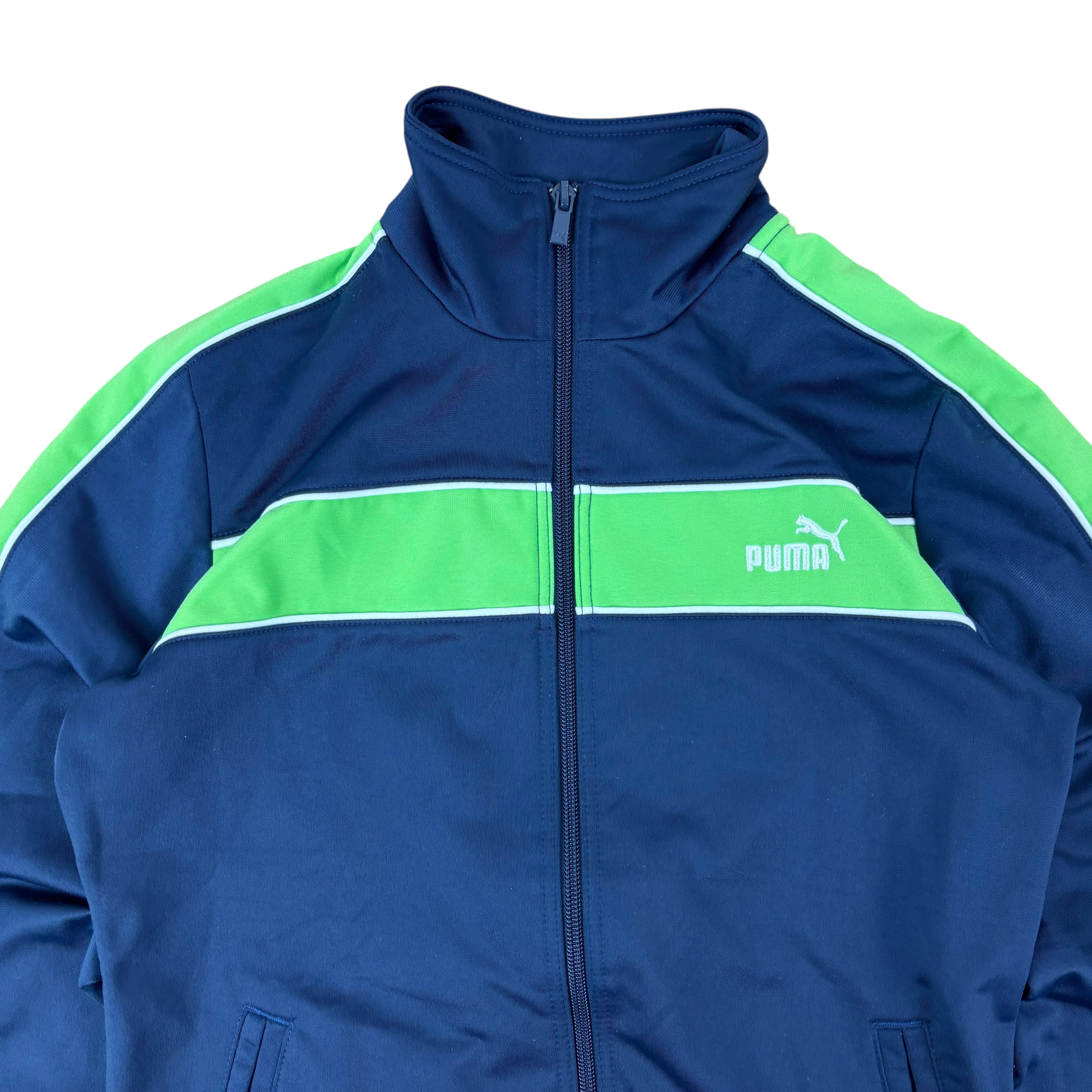 Puma Y2K Navy Track Jacket (Women’s S)