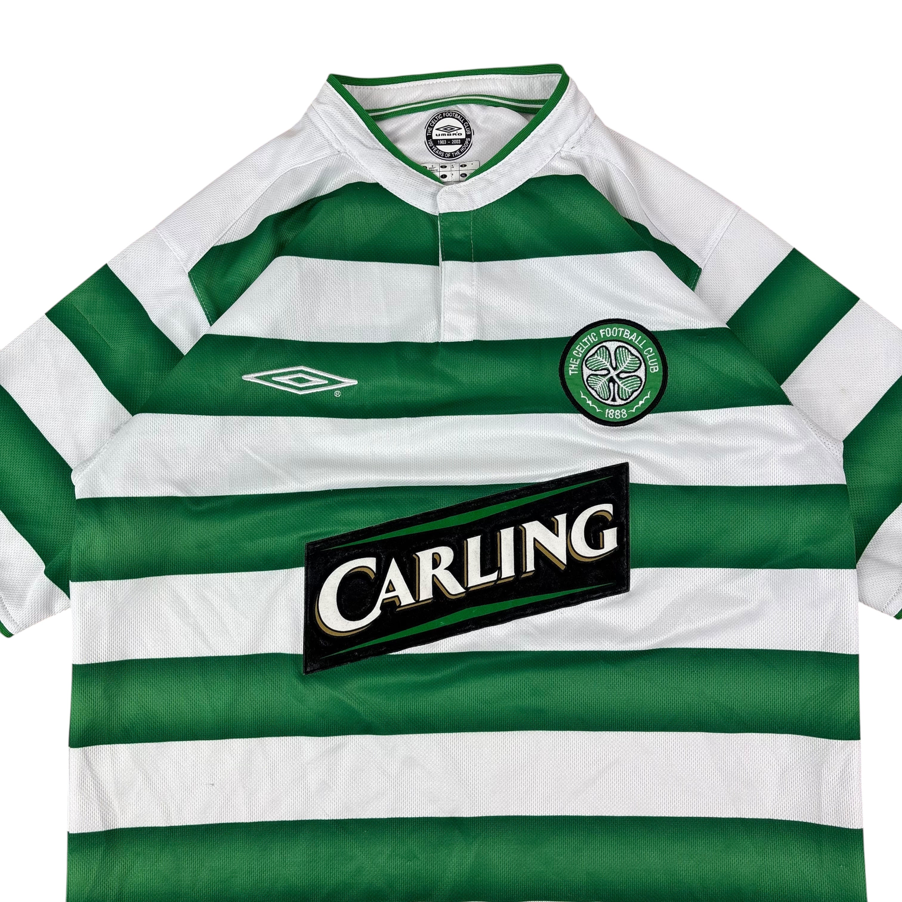 Umbro Celtic FC 2003/04 Home Jersey (S)