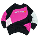 Carhartt Black Pink Reworked Sweater (M)