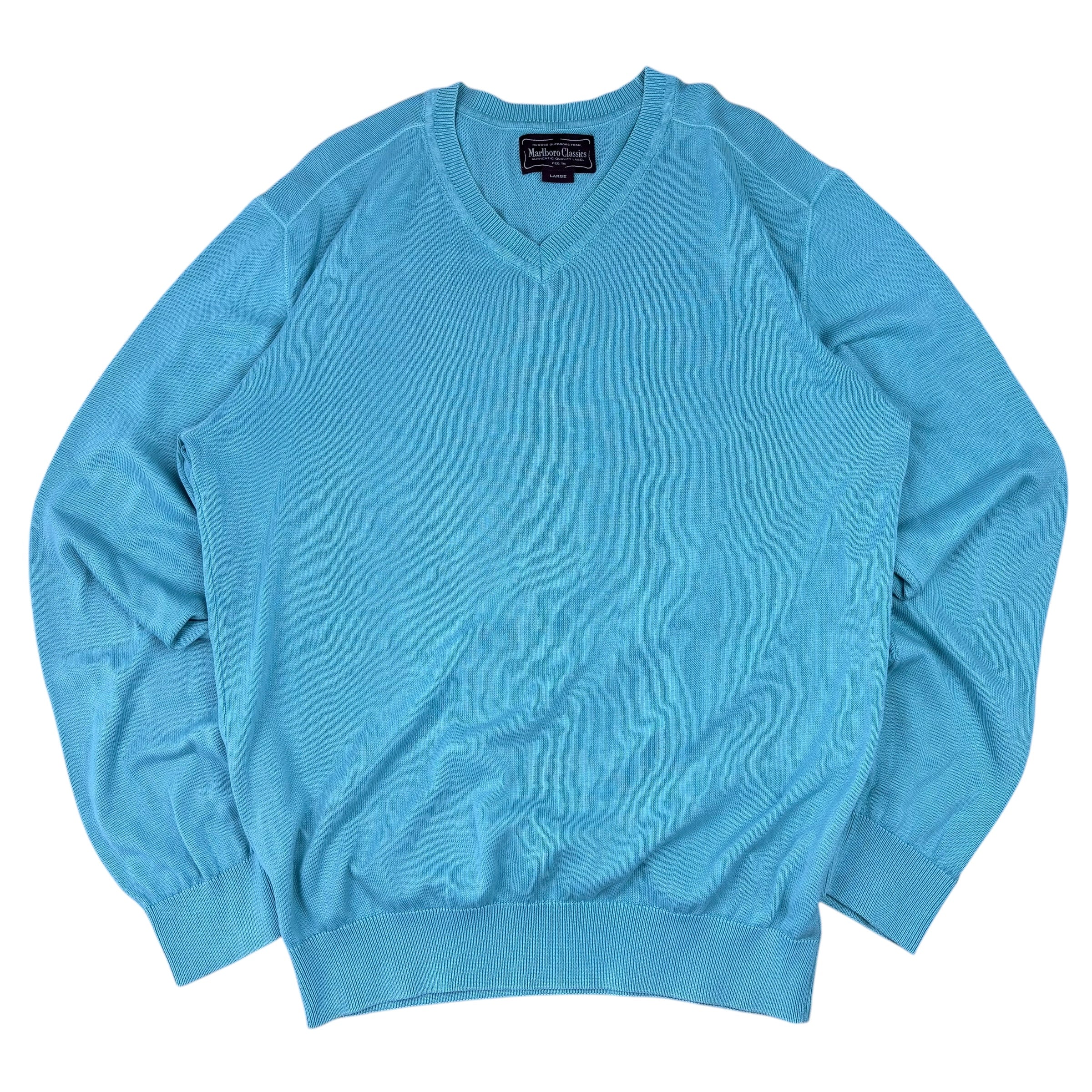 Marlboro Classics 90s Cotton Knitted Sweater (L)