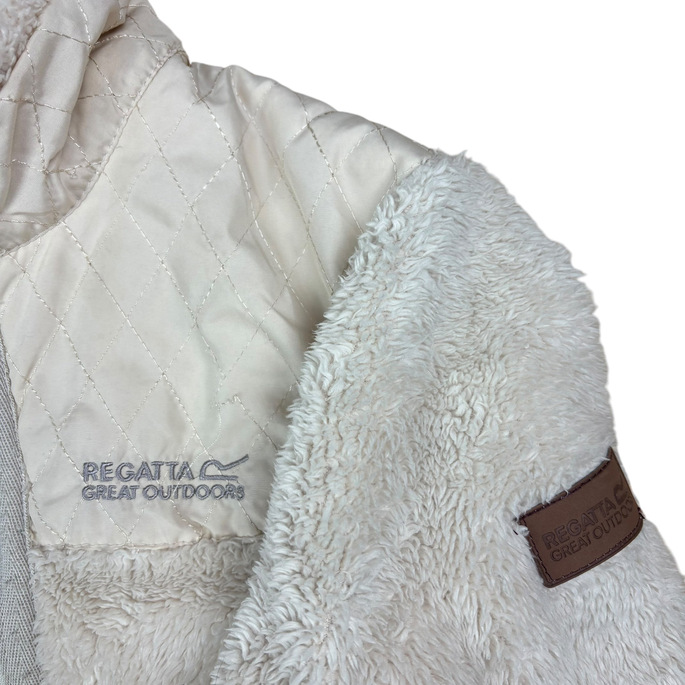 Regatta Cream Logo Fleece (Women’s M)