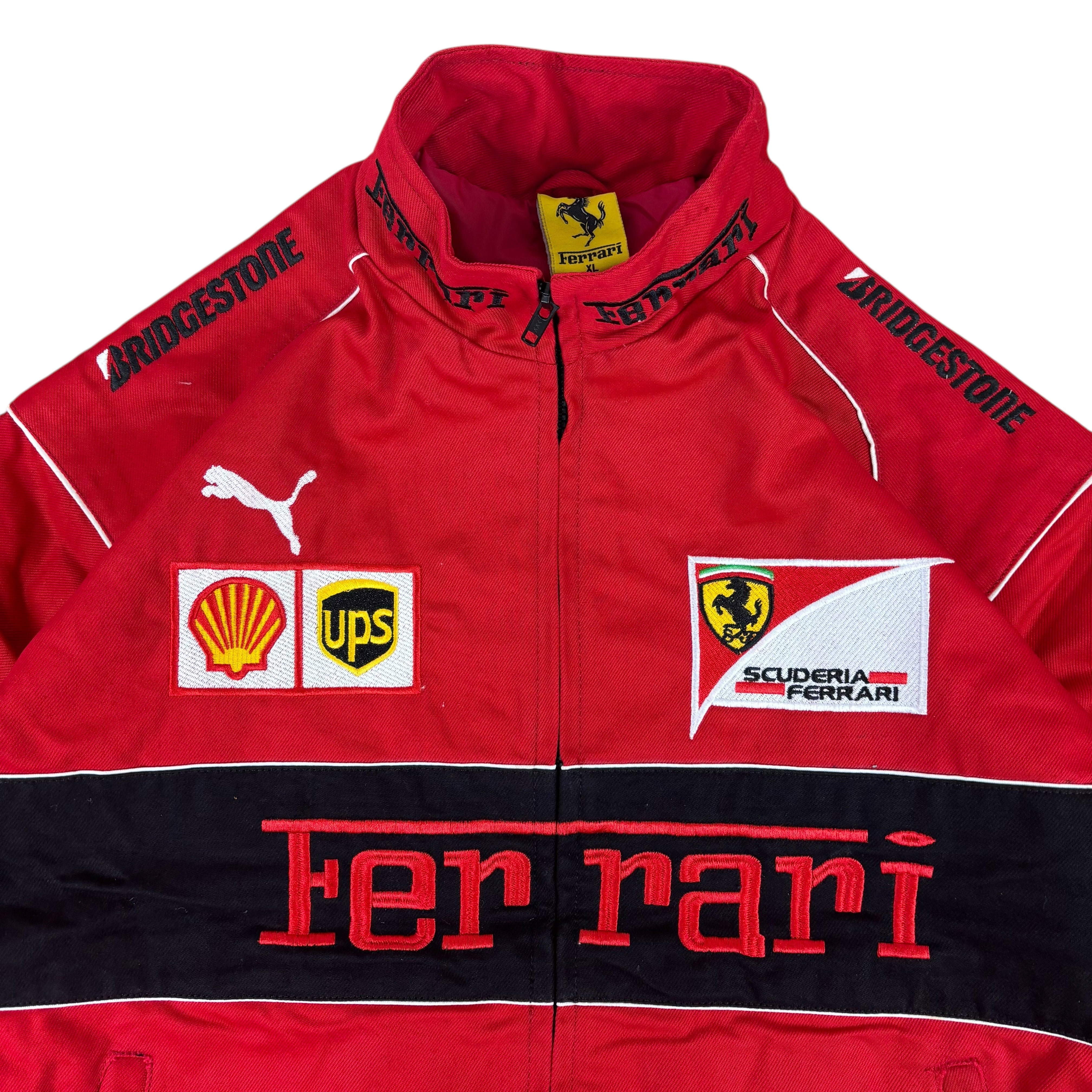 Puma Scuderia Ferrari Red F1 Racing Jacket (XL)