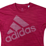 Adidas Red Logo Graphic Tee (Women’s M)