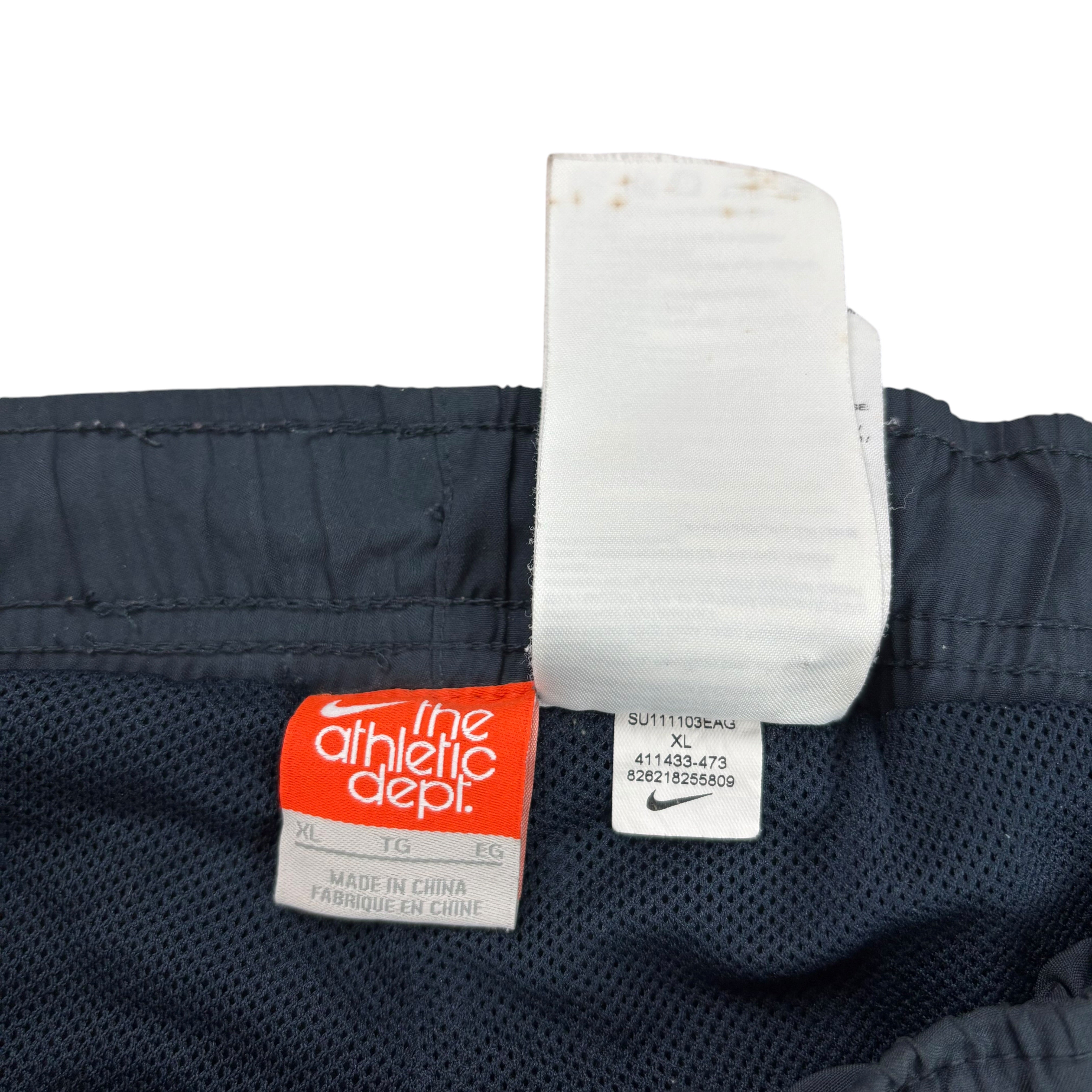 Nike Athletic Dept. Navy Y2K Track Pants (XL)