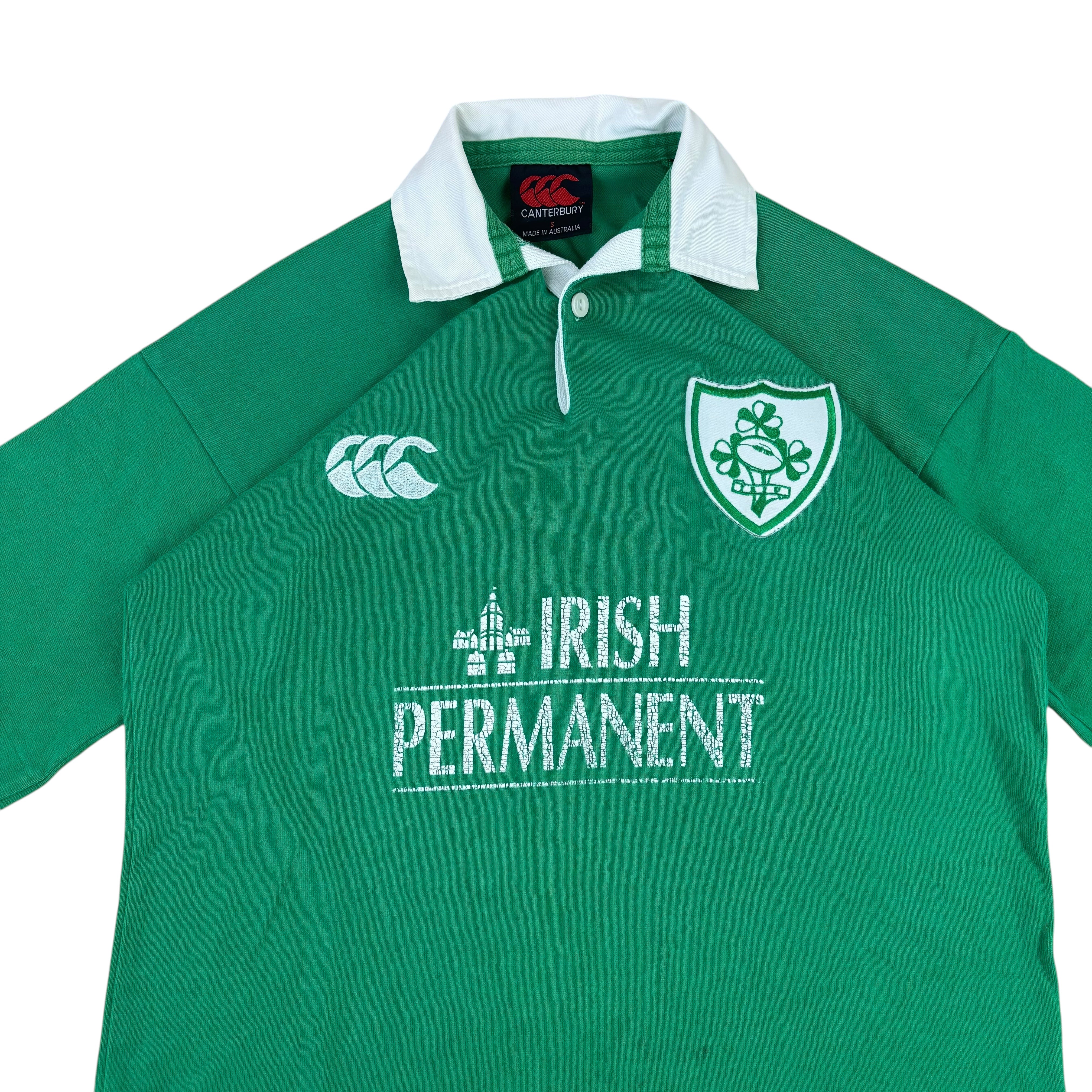 Canterbury Ireland Rugby IRFU 2000/01 Home Jersey (S)
