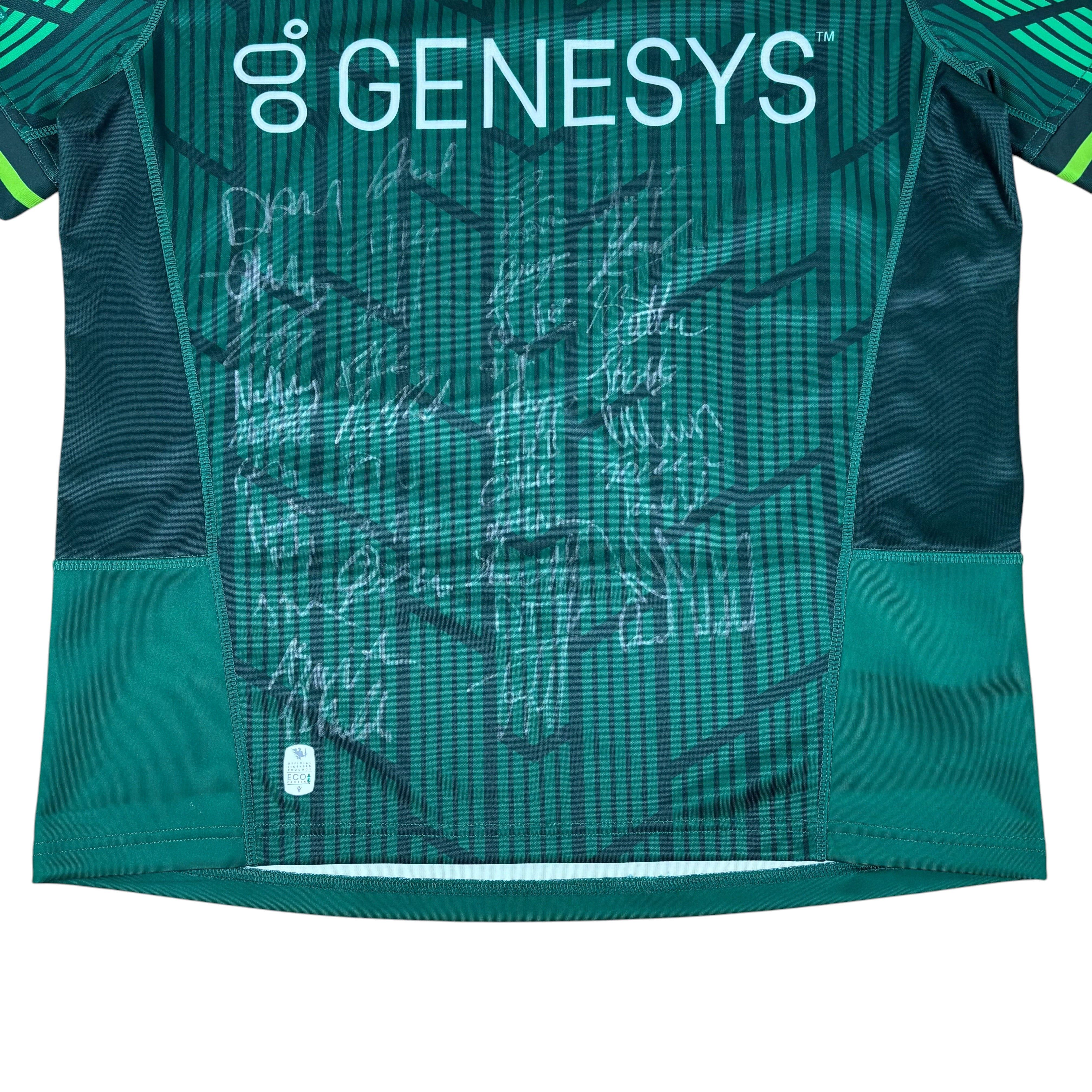 Macron Connacht Rugby 2023/24 Squad Signed Home Jersey (L)
