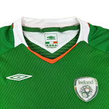 Umbro Ireland National Team FAI 2008/10 Home Jersey (XS)