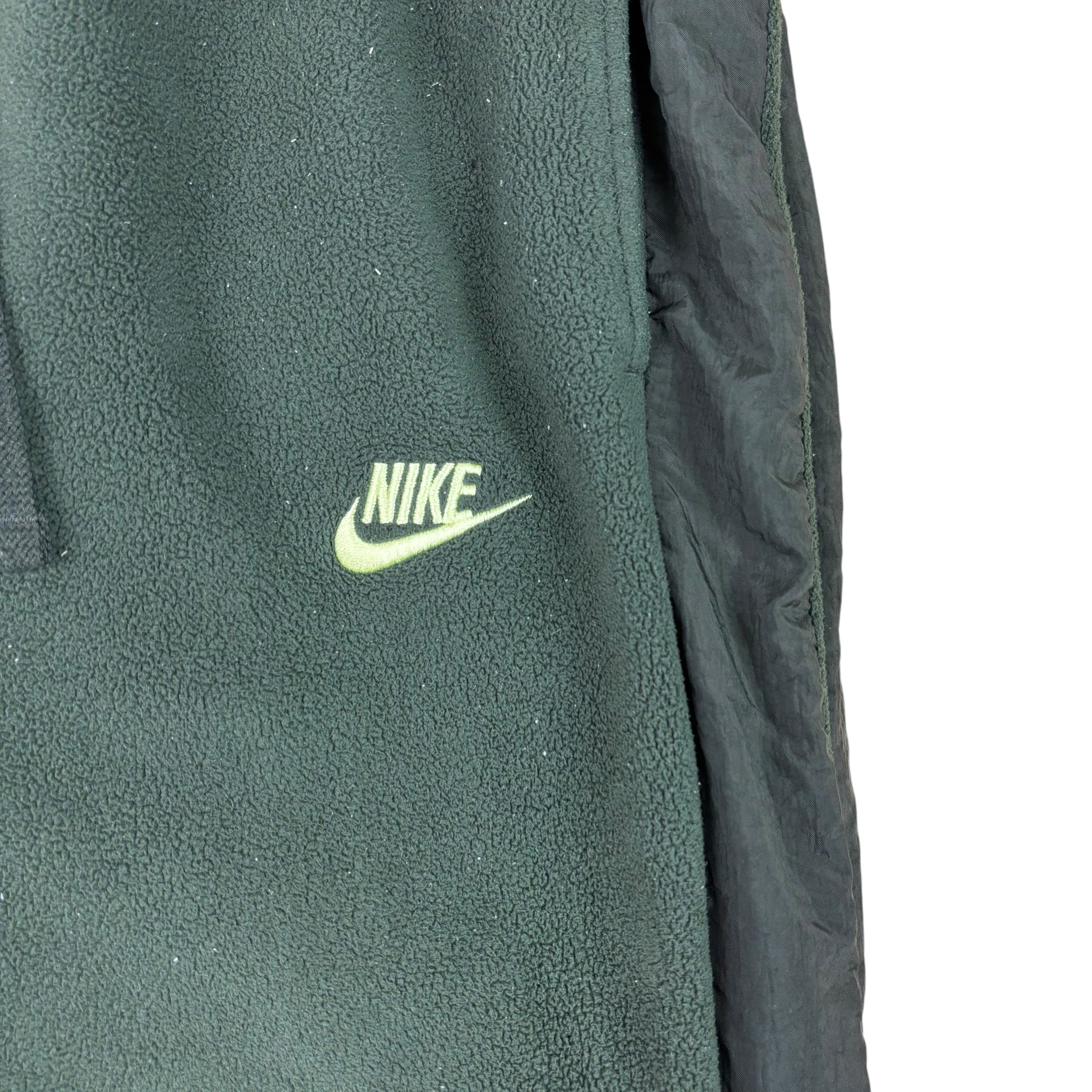 Nike Green Fleece Track Pants (M)