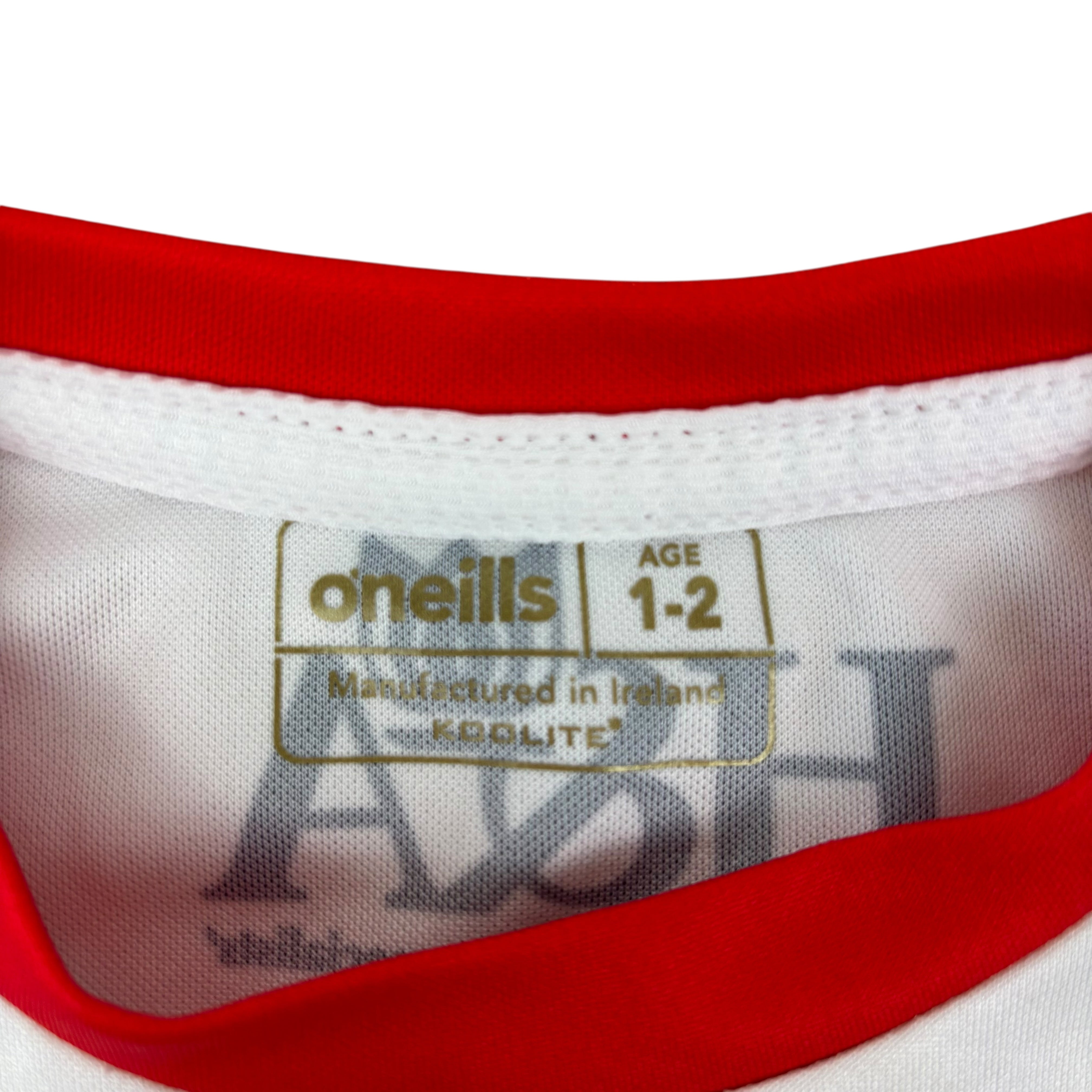 O’Neills Derry GAA 2019/20 Home Jersey (1-2yrs)
