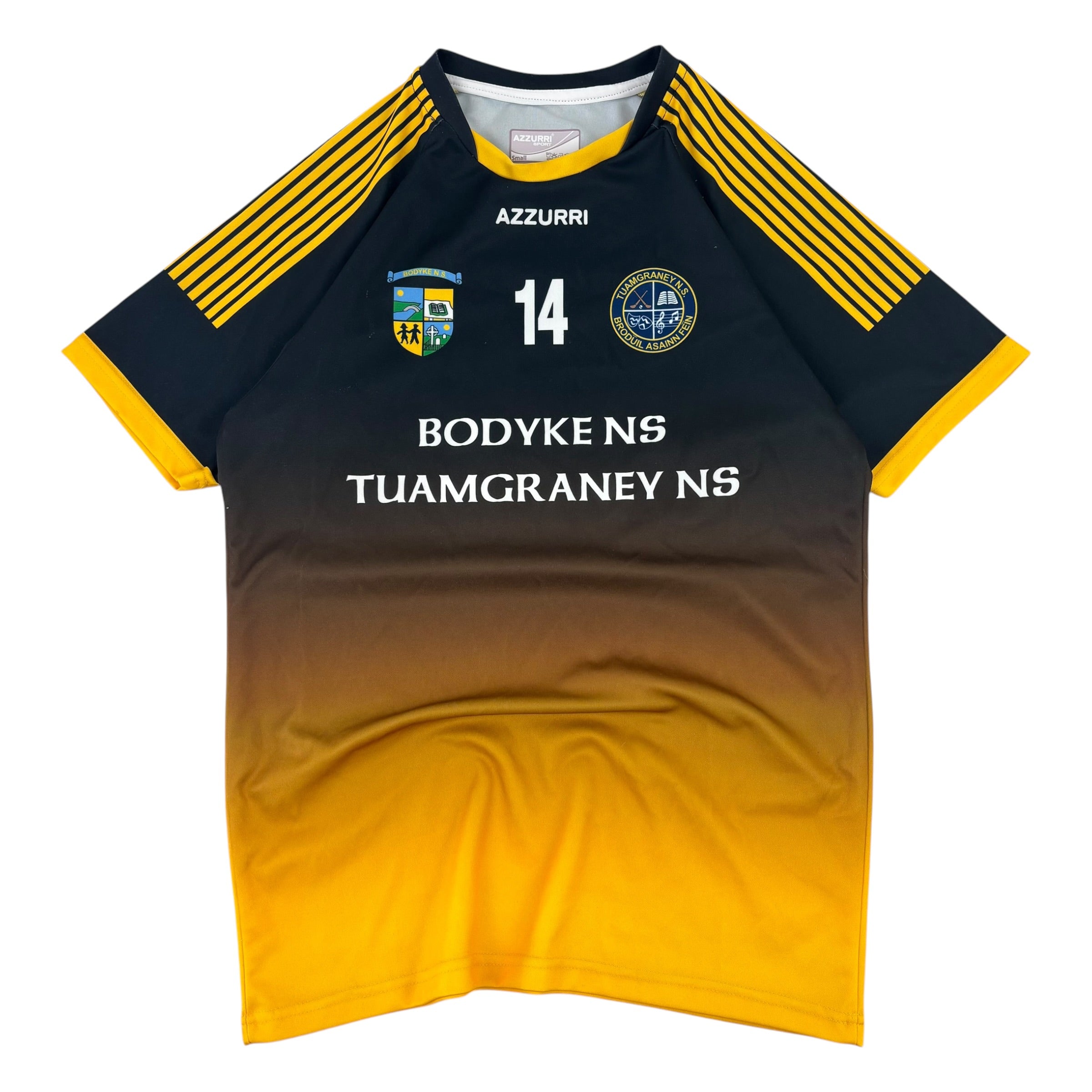 Azzurri Bodyke Tuamgraney NS GAA 2020s No.14 Home Jersey (S)