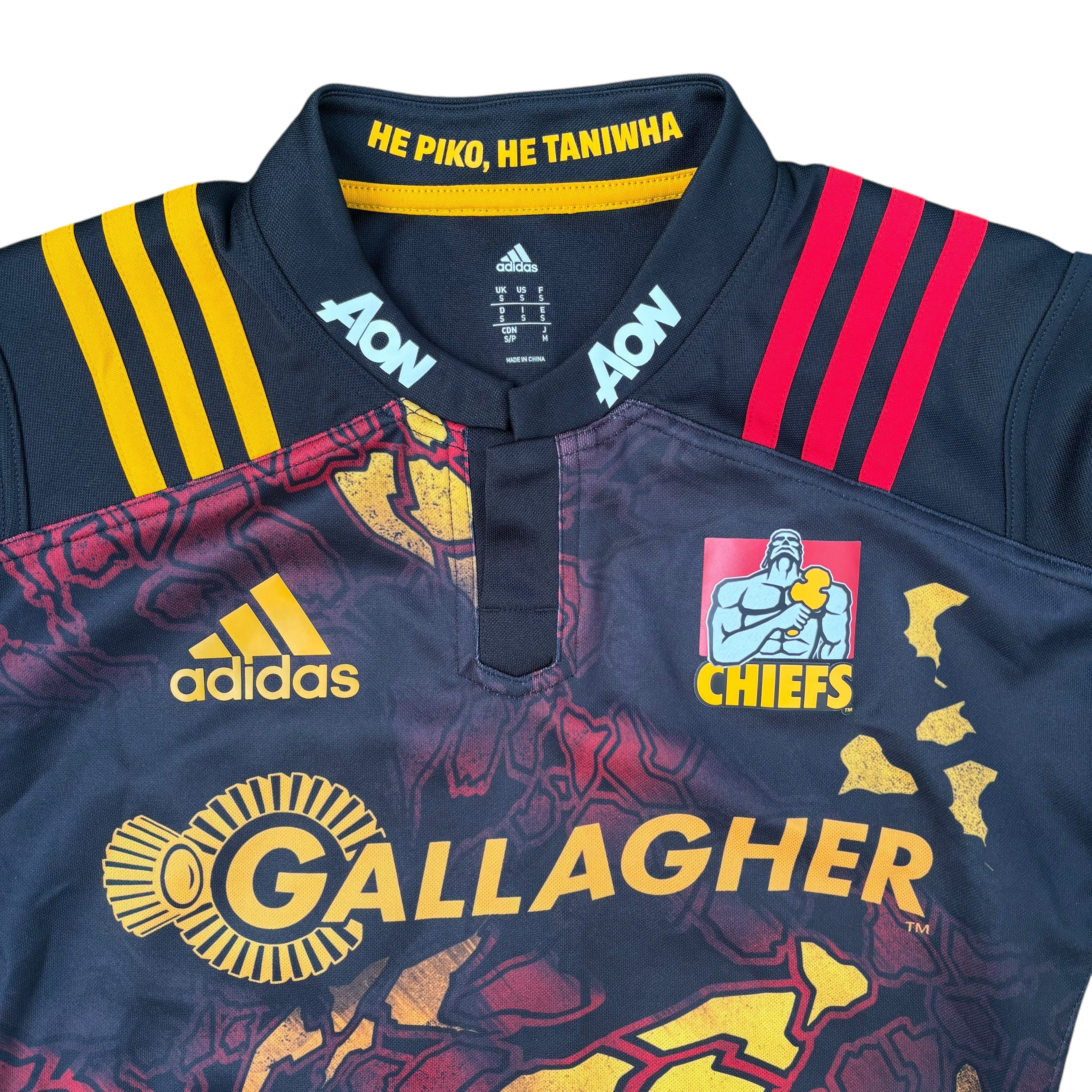 Adidas Waikato Chiefs Super Rugby 2015/16 Home Jersey (S)