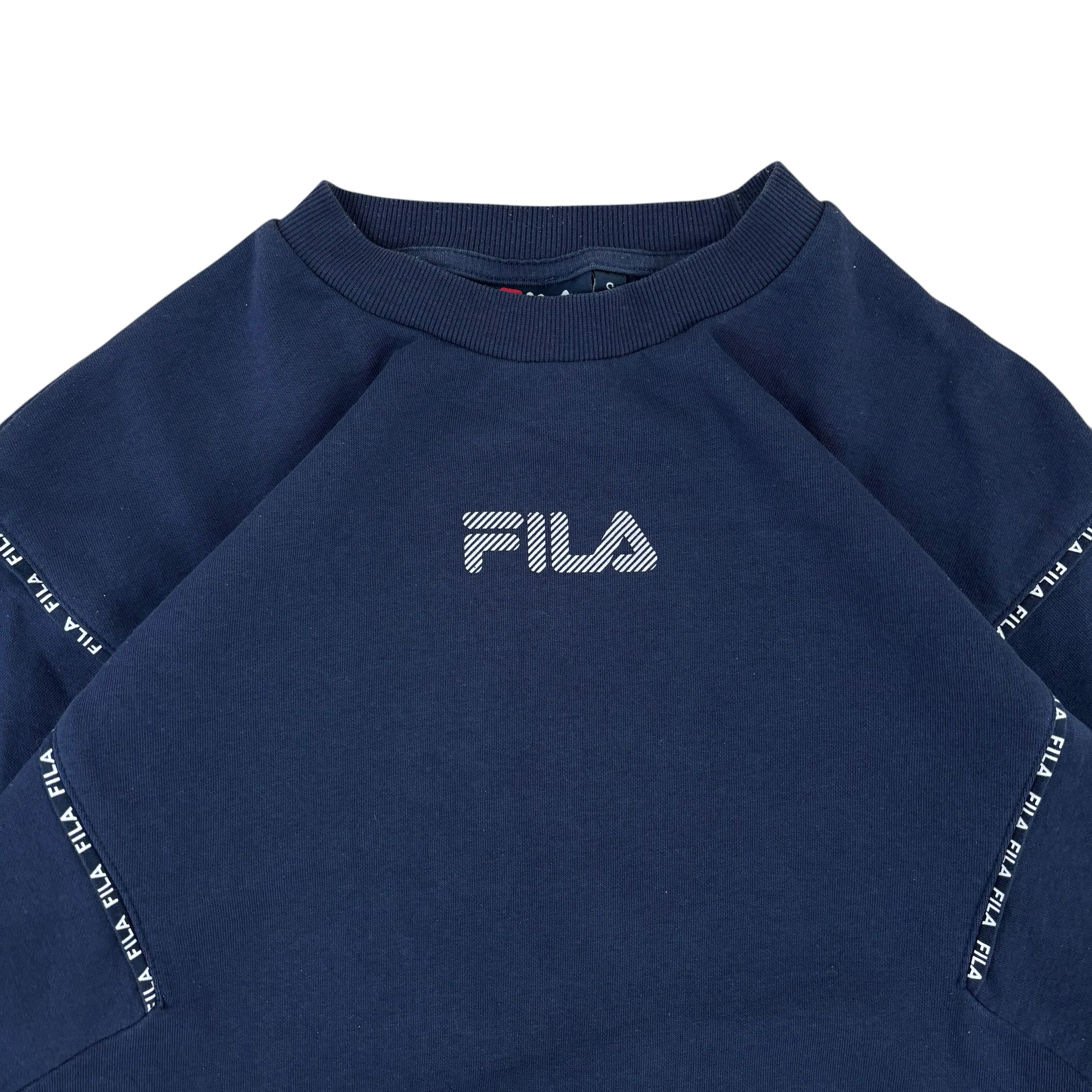 FILA Navy Logo Sweater (S)