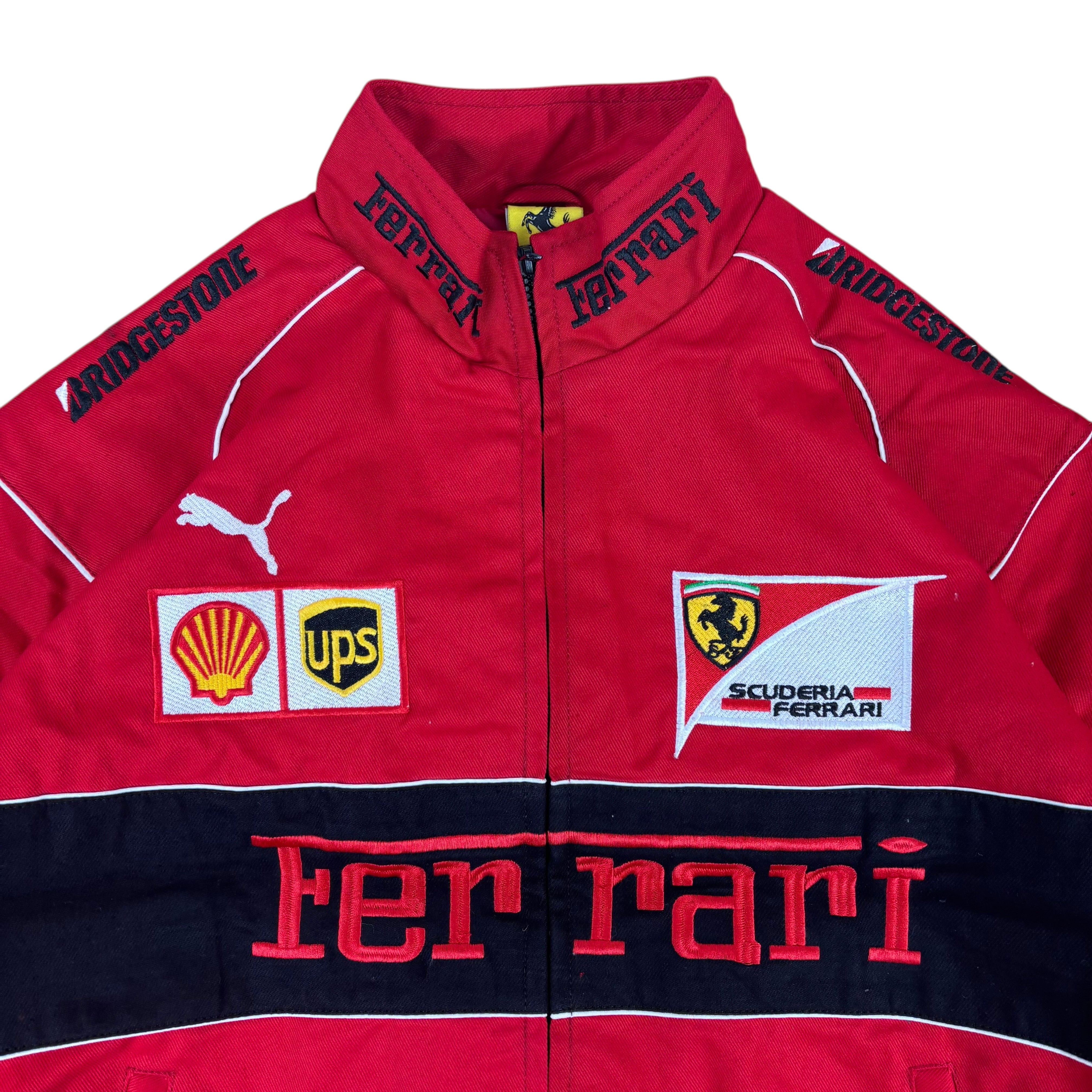 Puma Scuderia Ferrari Red F1 Racing Jacket (L)