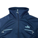 Puma Black Cropped Track Jacket (Women’s M)