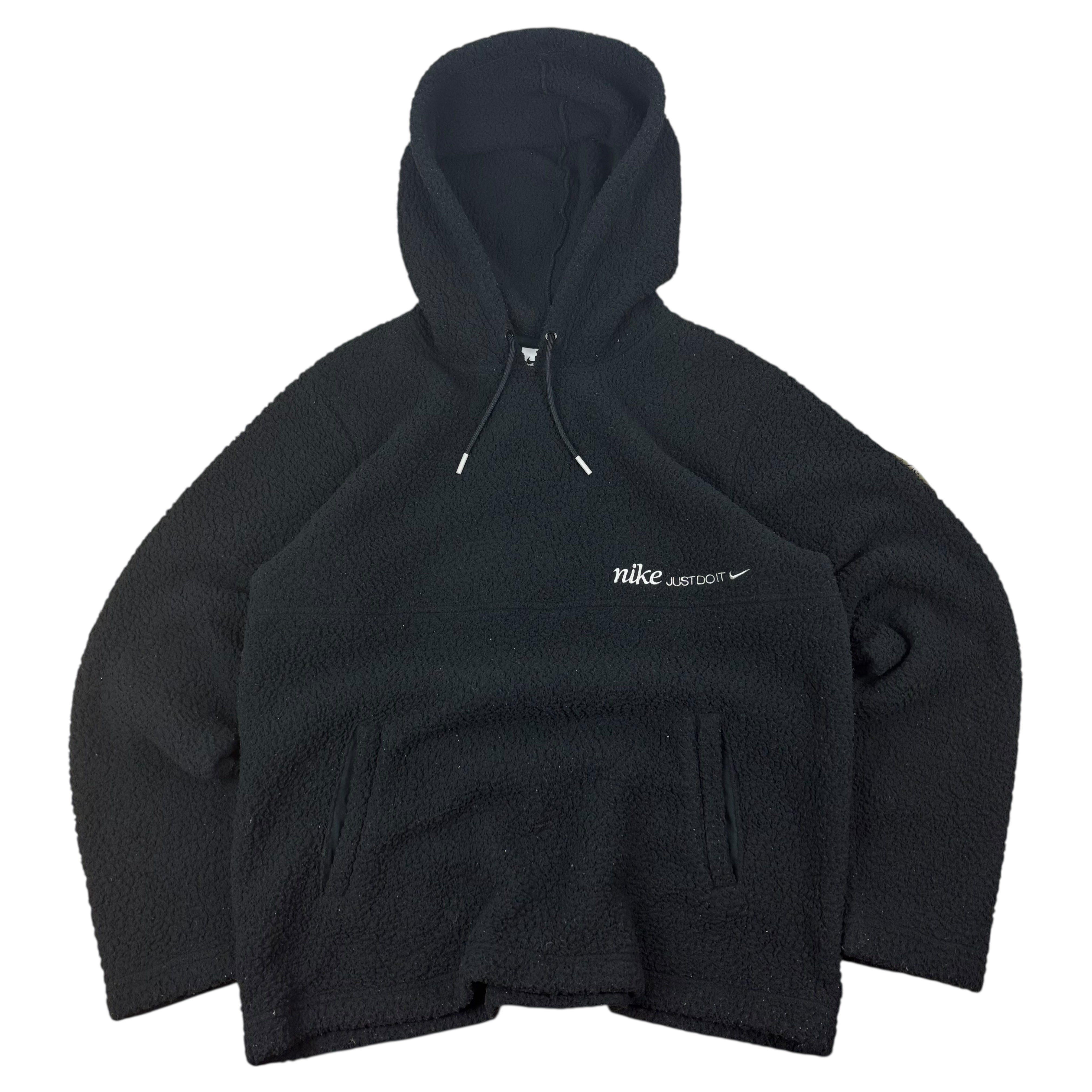 Nike “Just Do It” Black Sherpa Fleece (S)