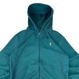 Polo Ralph Lauren Green Double Knit Small Pony Hoodie (M)