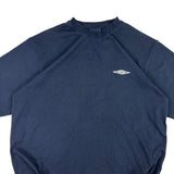 Umbro 90s Navy Logo Tee (L)