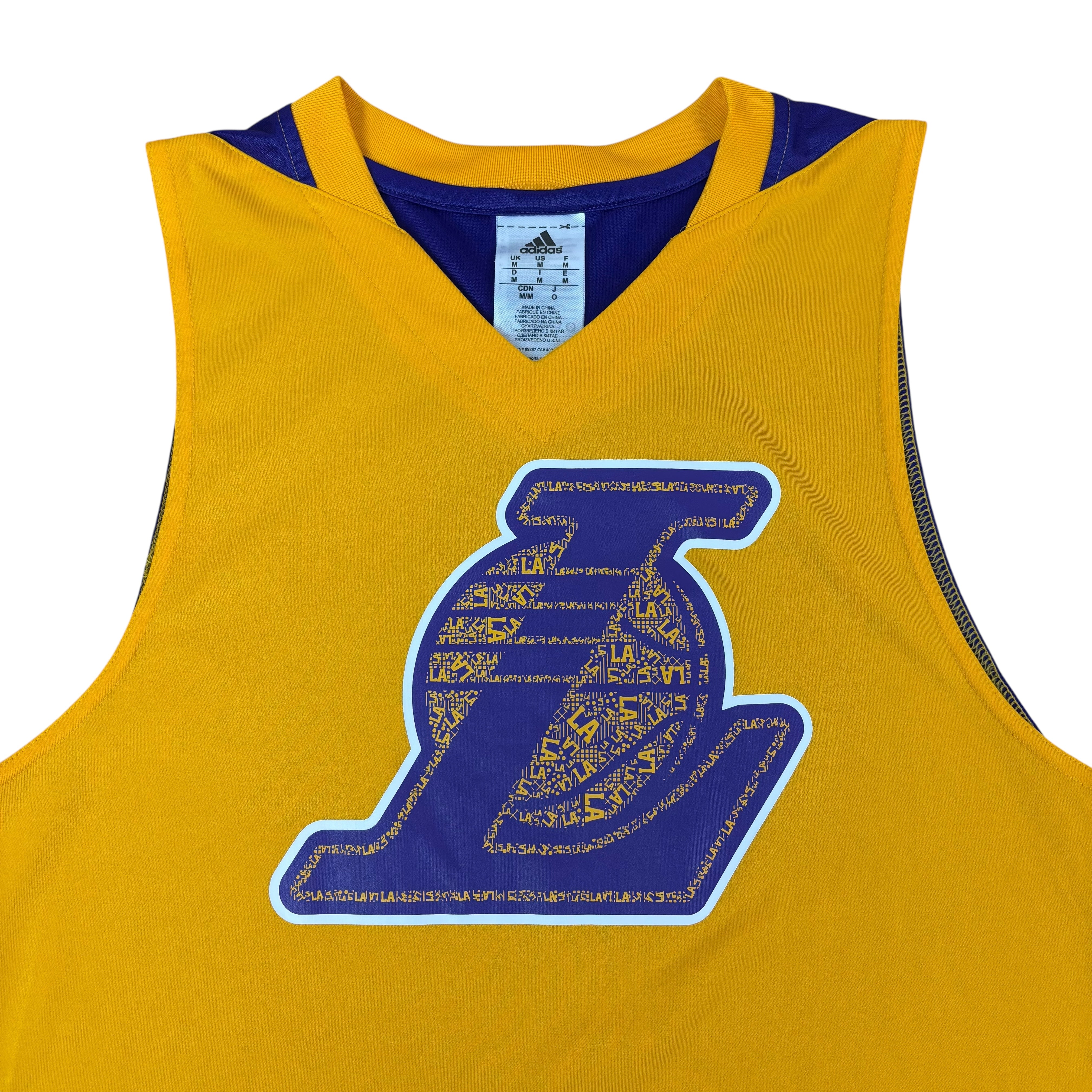 Adidas Los Angeles Lakers NBA 2014 Basketball Jersey (M)