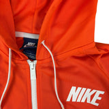 Nike Y2K Orange Logo Hoodie (Women’s L)