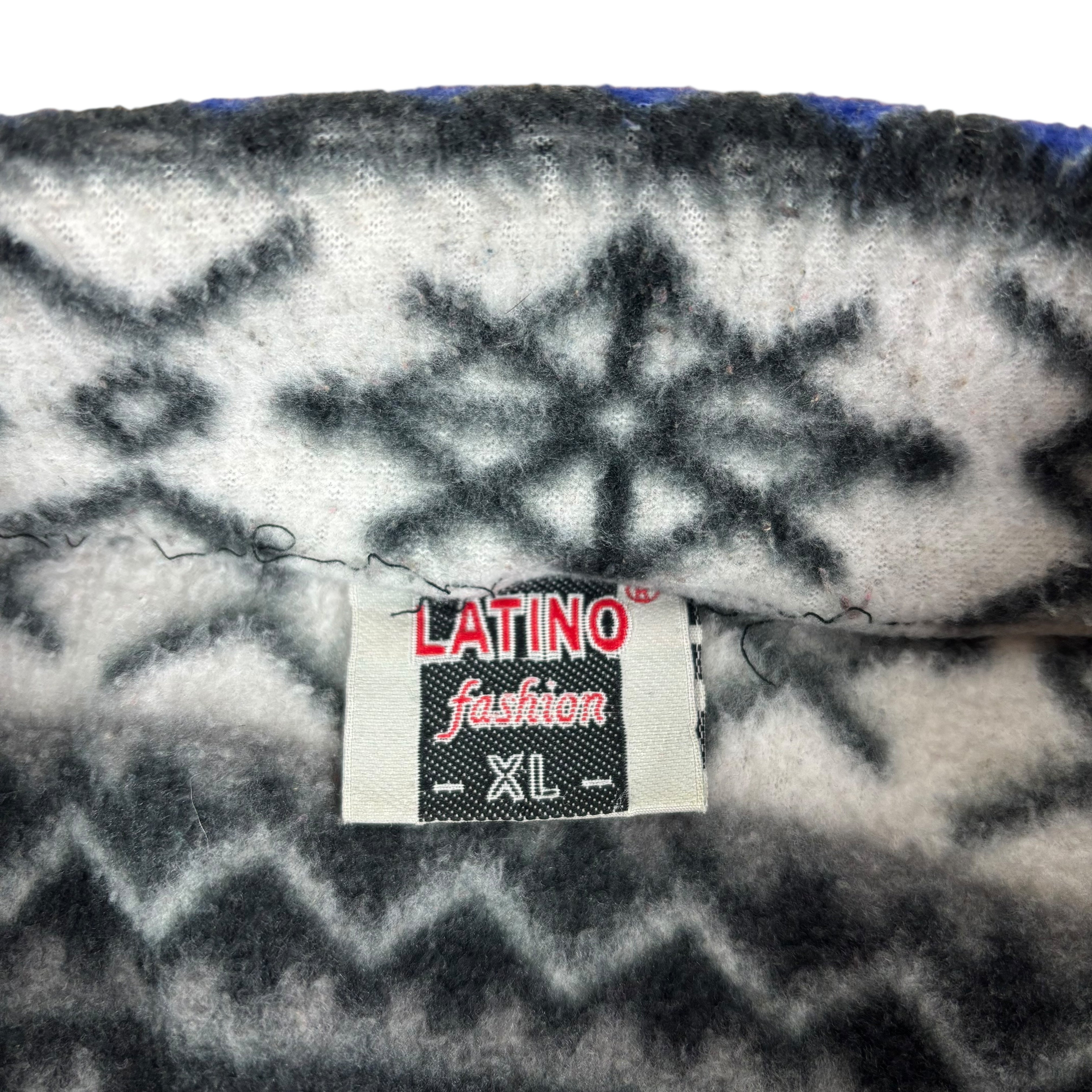 Latino Fashion Reindeer Pattern Fleece (XL)