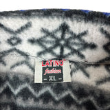 Latino Fashion Reindeer Pattern Fleece (XL)